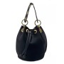 DOROTEA bag in black color skin