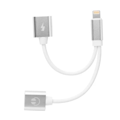 LIGHTNING ADAPTER 1 MALE AND 2 FEMALE IOS 11