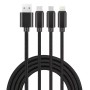 CÂBLE 3 EN 1 (ÉCLAIRAGE/MICRO USB/USB-C)