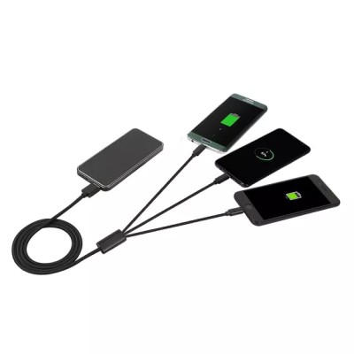 CÂBLE 3 EN 1 (ÉCLAIRAGE/MICRO USB/USB-C)