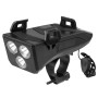 4 IN 1 BIKE LIGHT ALARM, MOUNT AND CHARGER