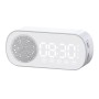 ALTAVOZ DESPERTADOR BLUETOOTH - BLANCO