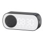 ALTAVOZ DESPERTADOR BLUETOOTH - NEGRO