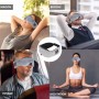 SLEEPING MASK WITH INTEGRATED BLUETOOTH HEADSET