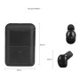 MINI CASQUE BLUETOOTH AVEC BANQUE D'ALIMENTATION POUR IPHONE