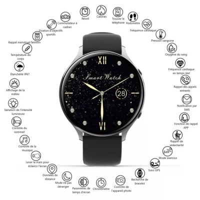 MONTRE MULTIFONCTIONNELLE CONNECTÉE PAR BLUETOOTH