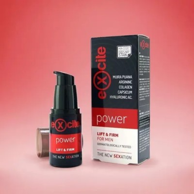 Nouveau! Excite Power Lift & Ferme 20 ml | Gel Stimulant pour Homme