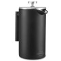 Double-walled stainless steel heat-insulated French press to enjoy coffee longer