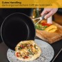 24 cm frying pan - stainless steel - induction - coated