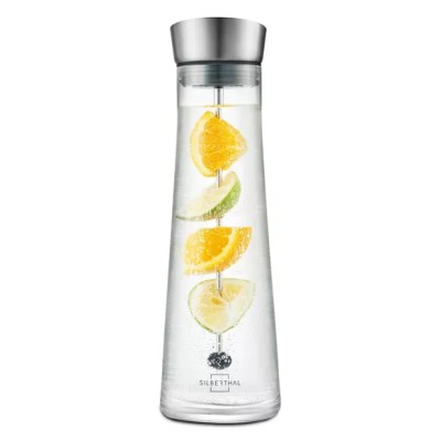 Carafe à eau avec brochette pour fruits ou légumes - 1 litre