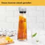 Water carafe with skewer for fruit or vegetables - 1 liter