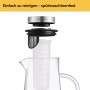 Water carafe with skewer for fruit or vegetables - 1 liter