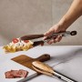 New! Non-stick wooden kitchen tongs