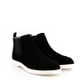 Suede ankle boot