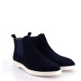 Suede ankle boot