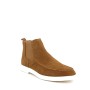 Suede ankle boot