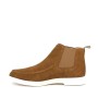 Suede ankle boot