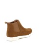 Suede ankle boot