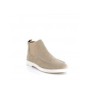 Suede ankle boot