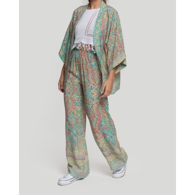 TROUSERS AND KIMONO