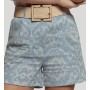 CHALECO Y SHORTS ESTAMPADO LAVADO