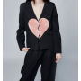 Broken heart blazer