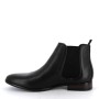 Faux leather ankle boot