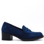 Faux suede derby for women