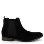 Faux leather ankle boot