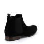 Faux leather ankle boot