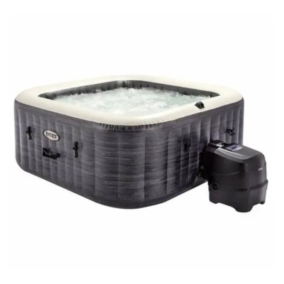 Intex PureSpa 4-seater slate bubble inflatable spa